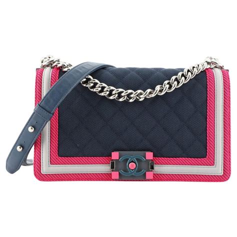 chanel boy chanel fluo old medium flap bag